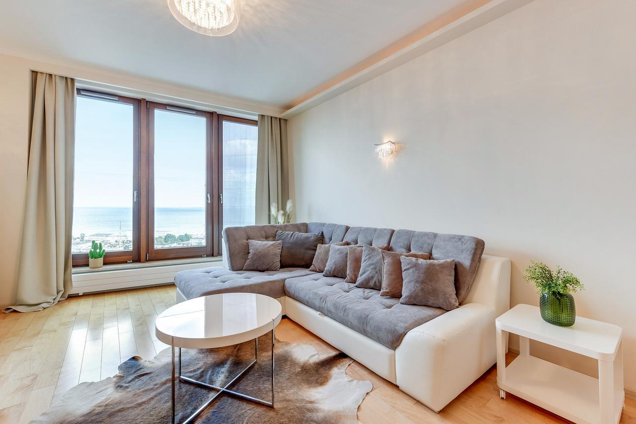 The Marine Plaza - Sea Towers Apartment Gdynia Exterior photo